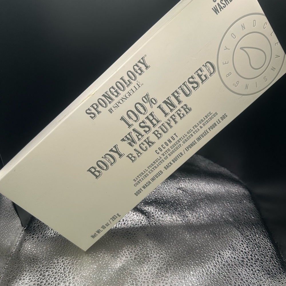 Spongelle White Exfoliant & Scrub Bath & Body
